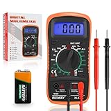 Digital Multimeter Voltmeter Batterietester Spannungsprüfer...