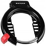 MUVIKE Rahmenschloss Mit Schlüssel + 150 cm Kabelschloss Hinterrad Schloss...