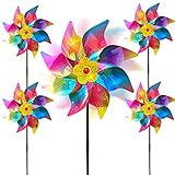 Vogelabwehr Reflektierende Windmühle,Windräder Vogelabwehr,Taubenschreck...