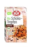 RUF Bio Schoko Tropfen Zartbitter, mind. 50% Kakaogehalt, backfeste...