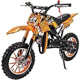 Actionbikes Motors Kinder Mini Elektro Crossbike Delta 49cc | 2-Takt 49ccm...