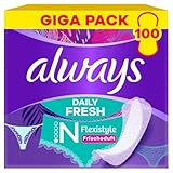 Always Daily Fresh Slim Flexistyle Slipeinlagen 100 Stück, Mit...