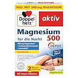Doppelherz Magnesium 500 fuer die Nacht 60 Tabletten, Nahrungsergänzung
