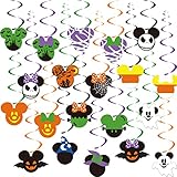 20 Stück Halloween Mickey Minnie hängende Wirbel für Mickey Minnie Thema...