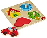 Jumbo Spiele - GOULA Holzpuzzle Zuhause Holzspielzeug für Kleinkinder, Ab...