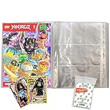 Bundle mit Lego Ninjago Serie 8 Next Level Trading Cards - 1 Leere...