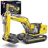 Mould King Technik Bagger, APP Ferngesteuert Motorisierter Raupenbagger...