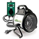 Bio Green Elektro-Gebläse-Heizung Palma mit digitalem Thermostat | IP X4...