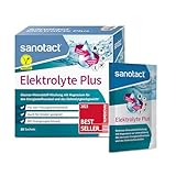 sanotact Elektrolyte Plus (20 Beutel) • Elektrolyt Pulver für...