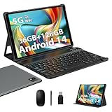LEVIRTU Tablet 10 Zoll Android 14 mit Octa-Core, 36 GB RAM + 128 GB ROM (1...