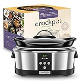 Crockpot, elektronischer Schongarer | 5,7 l (5–6 Personen) |...