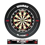 WINMAU Blade 6 Turnierdartscheibe Dartboard Surround Set inklusive...