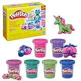 Play-Doh 6er-Pack Funkelknete, besondere Farben mit Glitzer, für mehr...