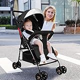 Vinteky Buggy Zusammenklappbar Kinderwagen von Geburt bis 15kg,...