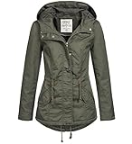 ONLY Damen Onlnew Lorca Spring Parka Jacket CC OTW Parka, per Pack Grün...