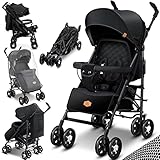 KIDIZ® Kinderwagen City-Pro Buggy Kinderbuggy klappbar Liegebuggy...