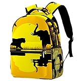 The Burning Earth Fire Leichter Reiserucksack für Teenager, Laptop,...