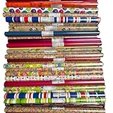 10 Rollen hochwertiges Geschenkpapier – Vielseitige & stilvolle Designs...