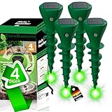 EdenGardens® 4er Pack 'MOLE Repeller' Maulwurf Vertreiber bestes Mittel...