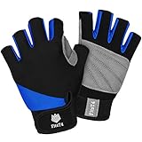 FitsT4 Sports Surfhandschuhe 3/4 Finger gepolsterte Anti-Rutsch-Handschuhe...