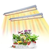 COKOLILA 2pcs T5 Pflanzenlampe LED, 42 cm Vollspektrum LED Grow Lampe für...