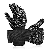 Grillhandschuhe, BBQ Handschuhe, Hitzebeständige Grillhandschuhe, MILcea...