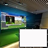 Indoor Golf Impact Screen - Waschbares Trainingsnetz für Zuhause, Garage,...