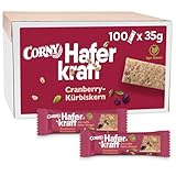 Haferriegel Corny Haferkraft Cranberry-Kürbiskern | Vollkorn & Vegan |...