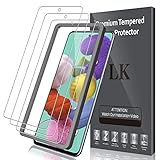 LK 3 Stück Schutzfolie Kompatibel mit Samsung Galaxy A51, 9H Härte Galaxy...