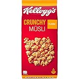 Kelloggs Crunchy Müsli Classic knusprig leckeres Knuspermüsli 1500g