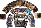 100 Yu-Gi-Oh Sammelkarten 85 Commons 10 Rares 5 Holo Karten + 1 Random...