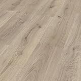 KRONOTEX Laminat Boden Trend Eiche Grau 6 mm - Superior Basic,...