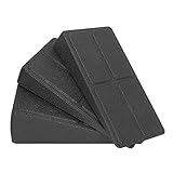 Depisuta Slant Board Black Epp Calf Stretching Board für Heimtraining...