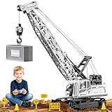Cheffery Ferngesteuert Kran Spielzeug, 1:16 RC Kran mit 13 Kanälen, 2,4G...
