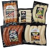 MEISTER'S Grillpaket Bratwurst, Käsewurst, Rauchwurst Debrecziner,...