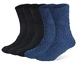 Chalier Cozy 5 Paar Dicke Kuschelsocken Weiche Komfortable Winter Herren...