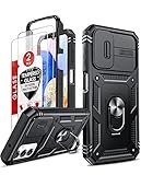 LeYi Handyhülle für Samsung Galaxy A14 5G Hülle mit 2 Schutzfolie,...