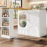 Um 360° drehbarer Bartisch, Stehtisch (Korpus 138 x 39 x 102 cm),...