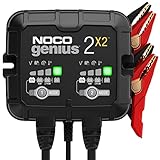 NOCO GENIUS2X2: 4A (2A/Bank) Ladegerät, 6V/12V Batterieladegerät,...