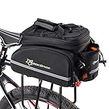 ROCKBROS Fahrrad Gepäckträgertasche wasserdichte Fahrradtasche für...