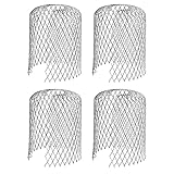 HOHOVYVY 4 x Dachrinnenfänger, Regenfilter, Dachrinnenblattfilter,...