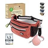 PAWZONE® Futterbeutel Hunde - Leckerlibeutel für Hunde - Bauchtasche für...