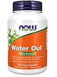 Now Foods - Water Out - Entwässerungskapseln, 100 Stück, natürliches...