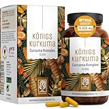 Kurkuma Kapseln hochdosiert: Extrakt einer Kapsel entspricht 15.000mg...