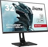 iiyama G-MASTER Red Eagle GB3271QSU-B1 80cm 31,5“ IPS Gaming Monitor WQHD...