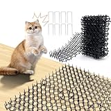 Dornengitter Gegen Katzen, 12 Stück Katzenabwehrmatte Für Garten,...