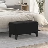 SKM Sitzbank Schwarz 70x35x41 cm Mikrofasergewebe, Weight: 5.55 kg, 349448