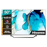 Hisense 50U7QF QLED 126cm (50 Zoll) Fernseher (4K ULED HDR Smart TV, HDR...