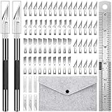 Lorrgasw 64 Teiliges Exacto Messer, PräZises, Anspruchsvolles Hobby Messer...