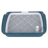 Cryfokt Multifunktionale Hundetoilette mit Spritzwand, Leicht zu Reinigende...